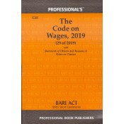 Professional's The Code on Wages, 2019 Bare Act